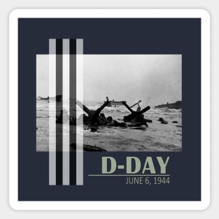 D Day 06 Jun 1944 WW2 Normandy Landings Magnet